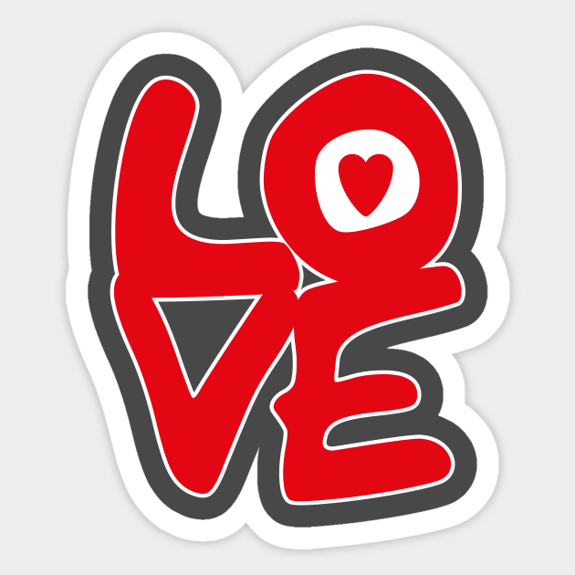 LOVE Sticker by carlomanara